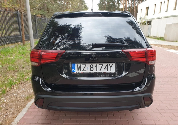Mitsubishi Outlander cena 56900 przebieg: 99800, rok produkcji 2015 z Mieszkowice małe 79